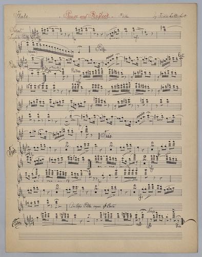 Pause and Reflect - Parts: Flute