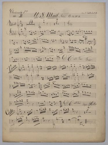 U.S. Mail : Galop - Parts: Clarinet 1 in B