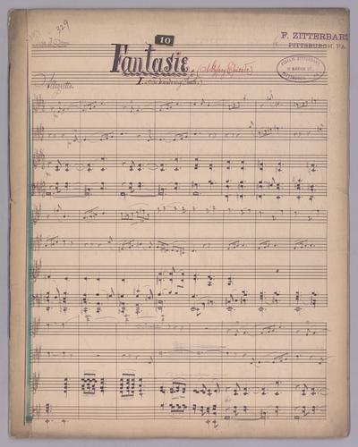 Fantasie : [no.] 10 - Score