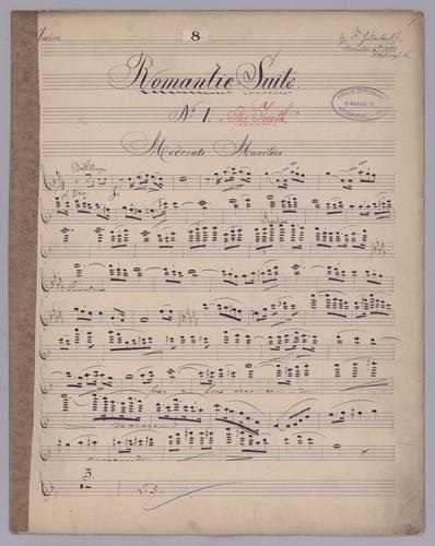 Romantic Suite : [no.] 8 - Parts: Violin