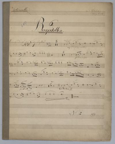 6 Bagatellen - Parts: Violoncello