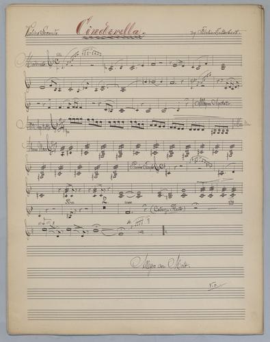 Cinderella : Ouverture - Parts: Violin 2