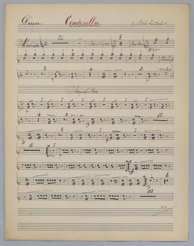 Cinderella : Ouverture - Parts: Drum