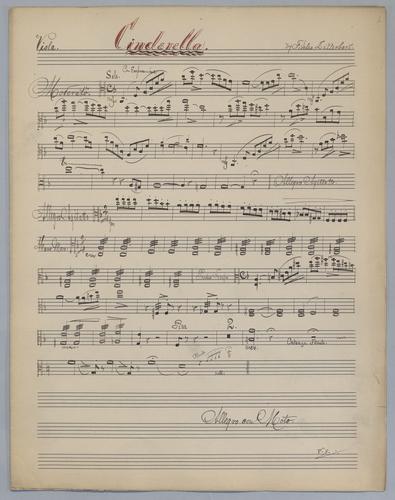 Cinderella : Ouverture - Parts: Viola