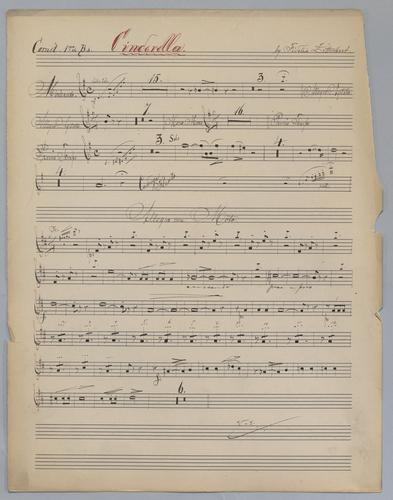 Cinderella : Ouverture - Parts: Cornet 1
