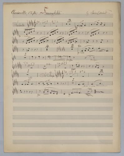 Traumgebilde - Parts: Clarinet 1