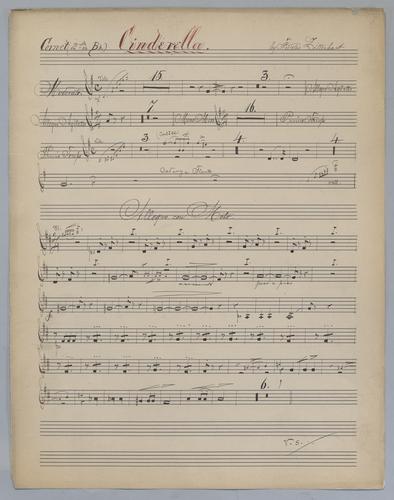 Cinderella : Ouverture - Parts: Cornet 2