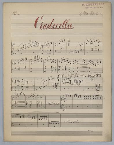 Cinderella : Ouverture - Parts: Piano