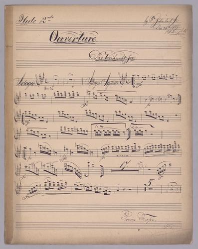 Ouverture : Die Weihnachtsfee - Parts: Flute 2