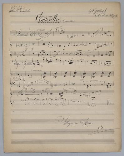 Cinderella : Ouverture - Parts: Violin 1