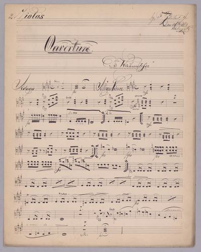 Ouverture : Die Weihnachtsfee - Parts: 2 Violas