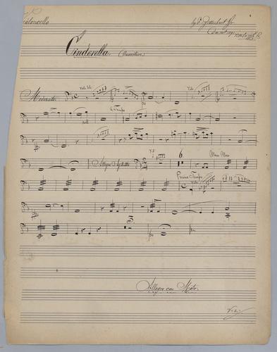 Cinderella : Ouverture - Parts: Violoncello