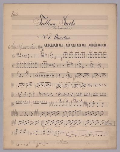 Tableux Suite - Parts: Viola