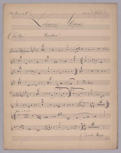 Lohmanns Allegorie - Parts: Solo Horn