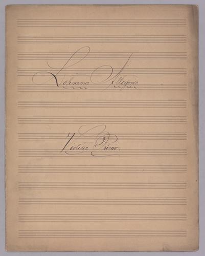 Lohmanns Allegorie - Parts: Violin 1