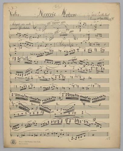 Reverie Moderne - Parts: Violin