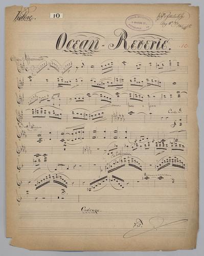 Ocean Reverie - Parts: Violin