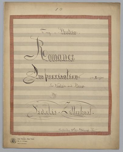 Romance Improvisation - Score