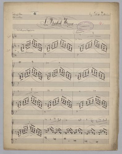 A Bridal Hymn - Score