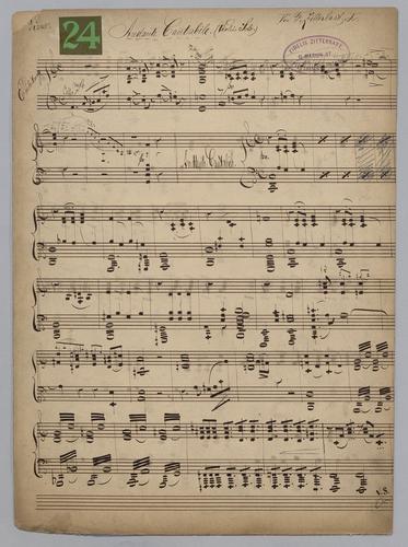Andante Cantabile - Parts: Piano