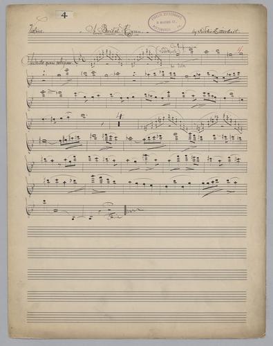 A Bridal Hymn - Parts: Violin