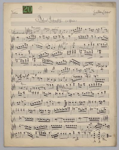 Bolero Impromptu - Parts: Violin