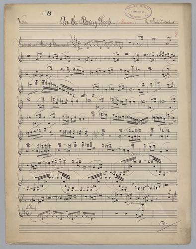 On the Briny Deep - Parts: Violin