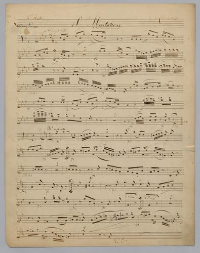 10 Meditations : Heft II - Parts: Violin 1