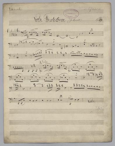 Valse Fantastique : No. 2 - Parts: Violoncello