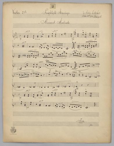 Twilight Musings : [no.] 2 - Parts: Violin 2