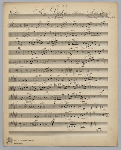 La Dialogue - Parts: Viola