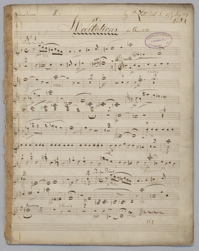 10 Meditations : [Heft] I - Parts: Violin 1