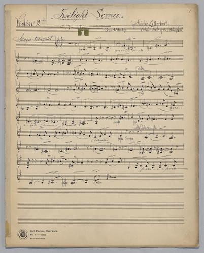Twilight Scenes - Parts: Violin 2