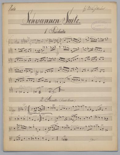 Schwannen-Suite - Parts: Viola