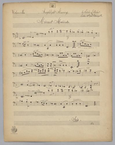 Twilight Musings : [no.] 2 - Parts: Violoncello