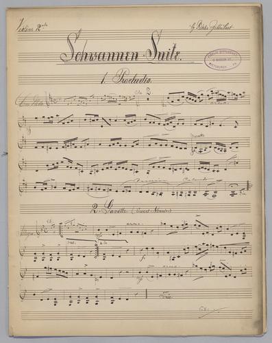 Schwannen-Suite - Parts: Violin 2