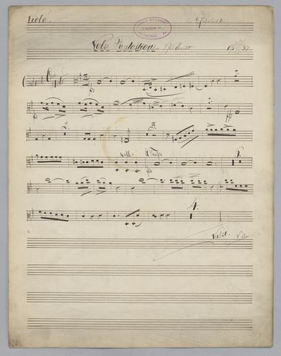 Valse Fantastique : No. 2 - Parts: Viola