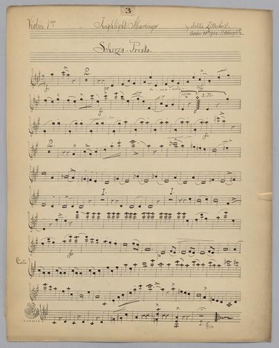 Twilight Musings : [no.] 3 - Parts: Violin 1
