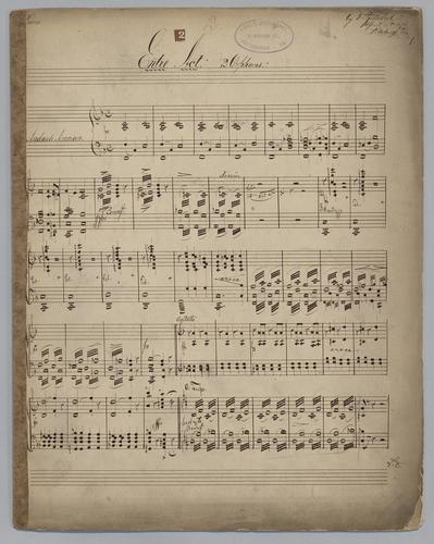 Entre-act : 2 Orphans - Parts: Piano