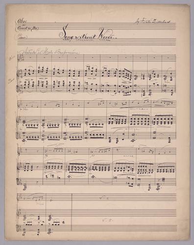 Song without Words - Score