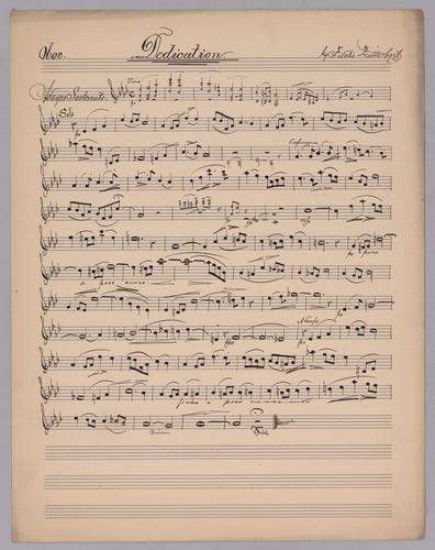 Dedication - Parts: Oboe