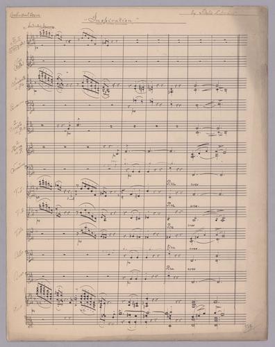 Inspiration - Score