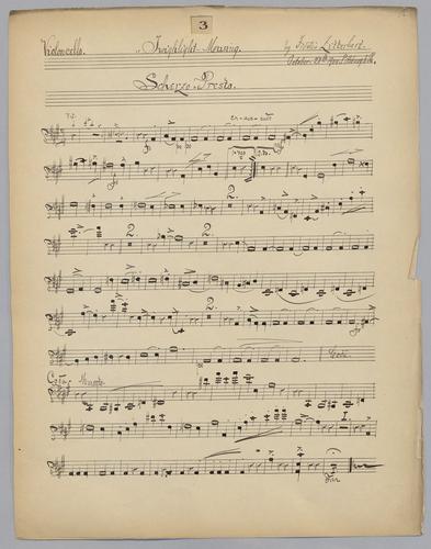Twilight Musings : [no.] 3 - Parts: Violoncello