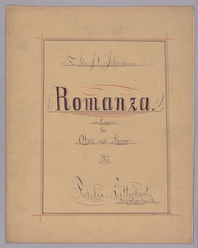 Romanza : in F Major - Score