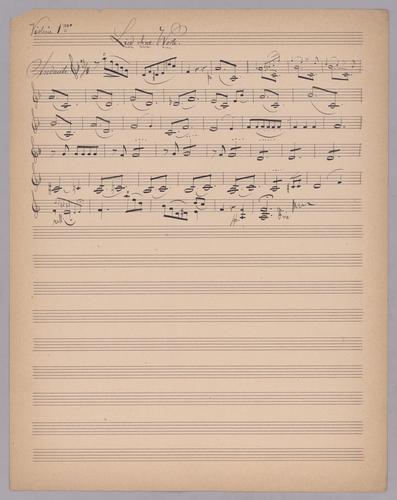 Lied ohne Worte - Parts: Violin 1