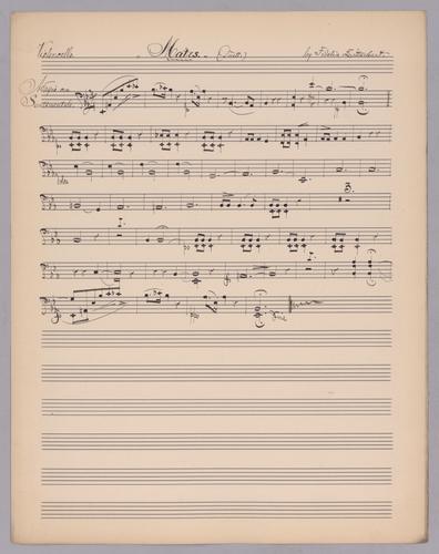 Mates - Parts: Violoncello