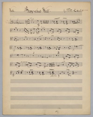 Song without Words - Parts: Viola