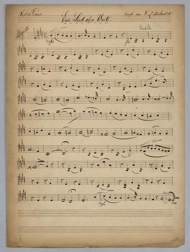 Ein Lied ohne Worte - Parts: Violin 1