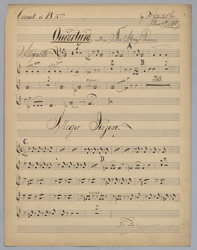 Ouverture : in F Major - Parts: Cornet 2 in B