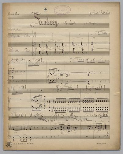 Fantasy : [no.] 4 - Score